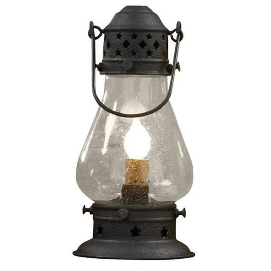 Tall Onion Lamp 9.5" (Black)