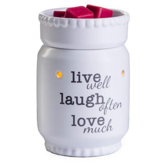 Live Love Laugh Illumination Fragrance Warmer