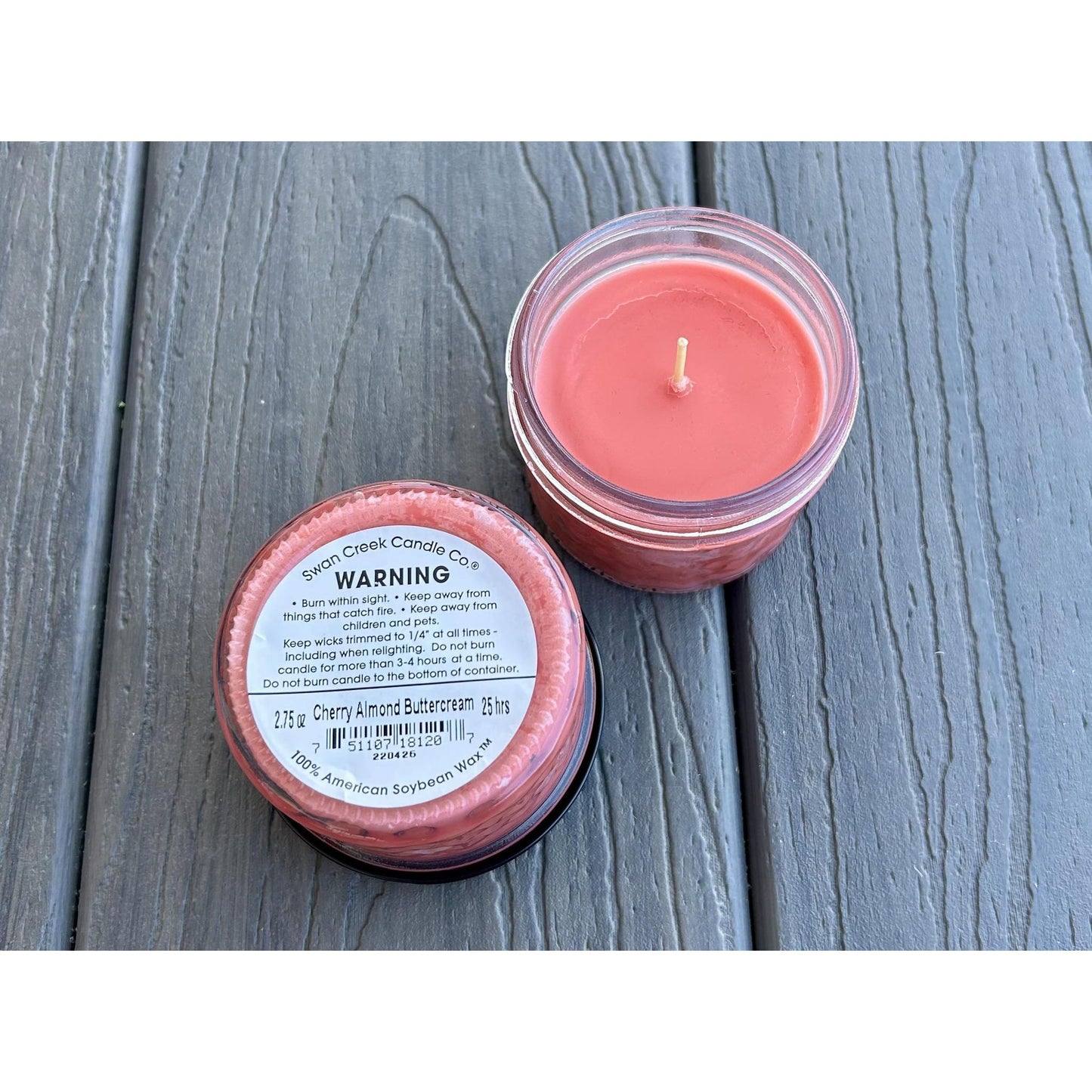 Swan Creek Cherry Almond Buttercream Candle (2.75 oz)