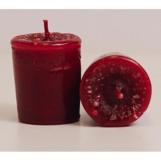 A Cheerful Giver Candle Votives Farm House Memories (Red)