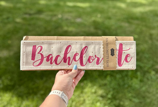 Bachelorette Sash