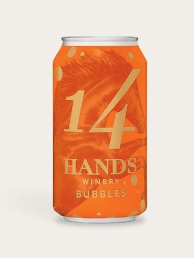 14 Hands Winery White Bubbles Can