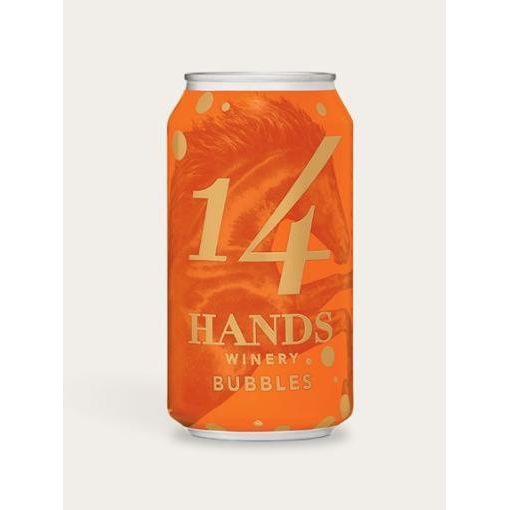 14 Hands Winery White Bubbles Can