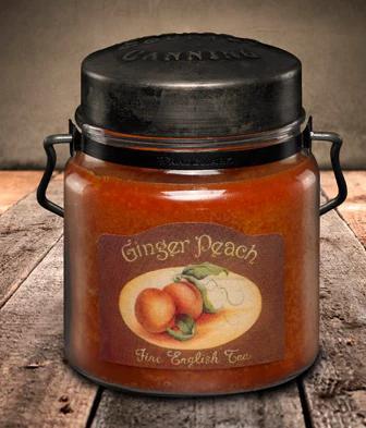 McCalls's Ginger Peach Classic Jar Candle (16oz)