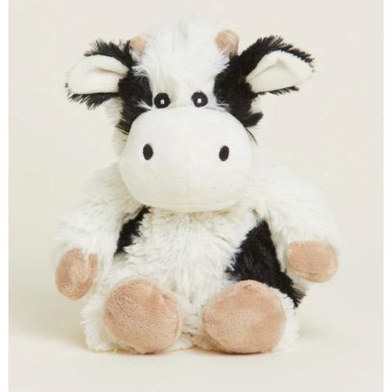 Black and White Cow Warmies Junior