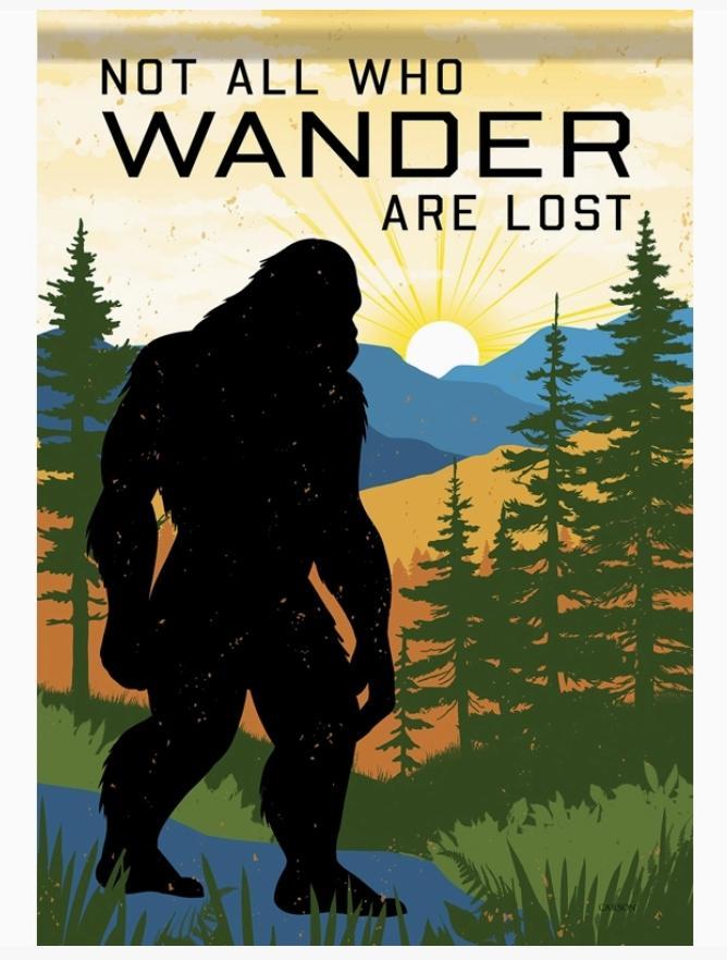 "Bigfoot" Dura Soft™ Garden Flag