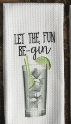 Alcohol Funny Kitchen Towels