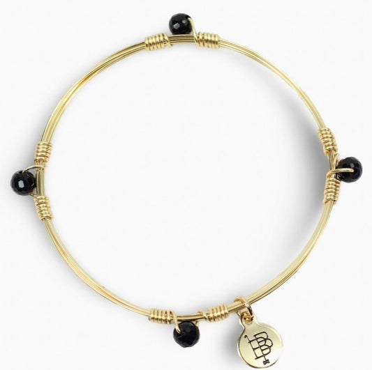 The Morgan Bangle - Black