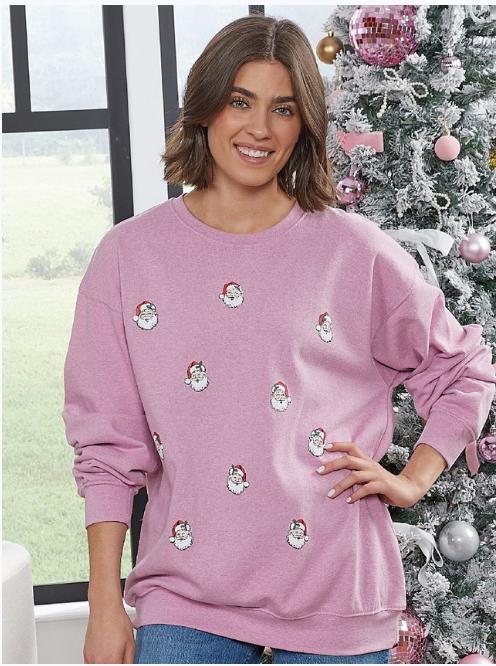 Simply Southern Santa Crewneck