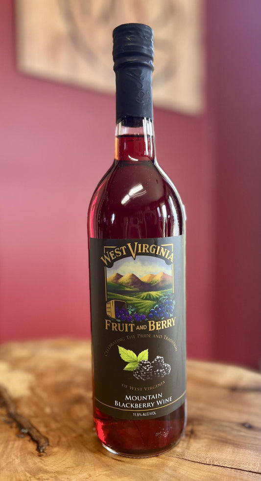 West Virginia Fruit & Berry Wine (Mountain Blackberry)