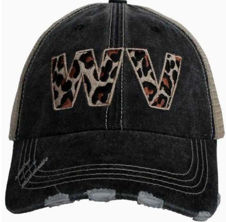 West Virginia Leopard State Hat