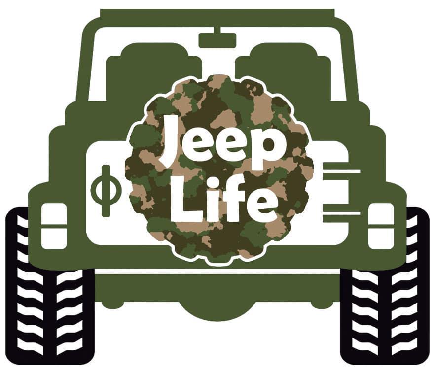 Vinyl Sticker (Jeep Camo)