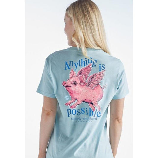 Simply Southern Short Sleeve Pig Tee