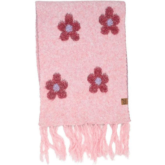 Daisy Pattern C.C Scarf