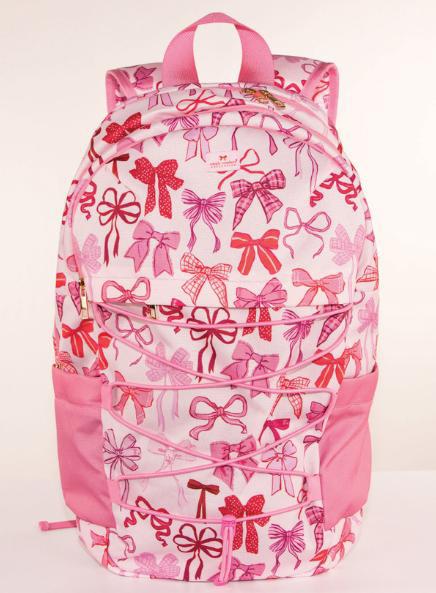 Simply Southern School Backpack (Pink Bows)
