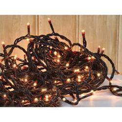 Teeny String Lights Brown Cord (100ct)