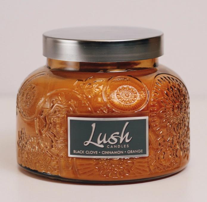 Lush Candle Black Clove Cinnamon Orange (20oz)