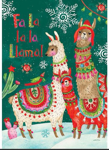 Fa La Llama Flag