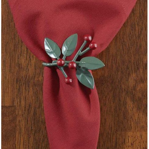 Park Design Leaves & Berries Napkin Ring