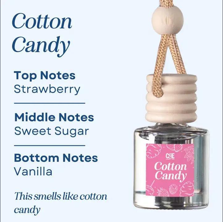 Scented Car Air Freshener - Hanging Scented Car Fragrance