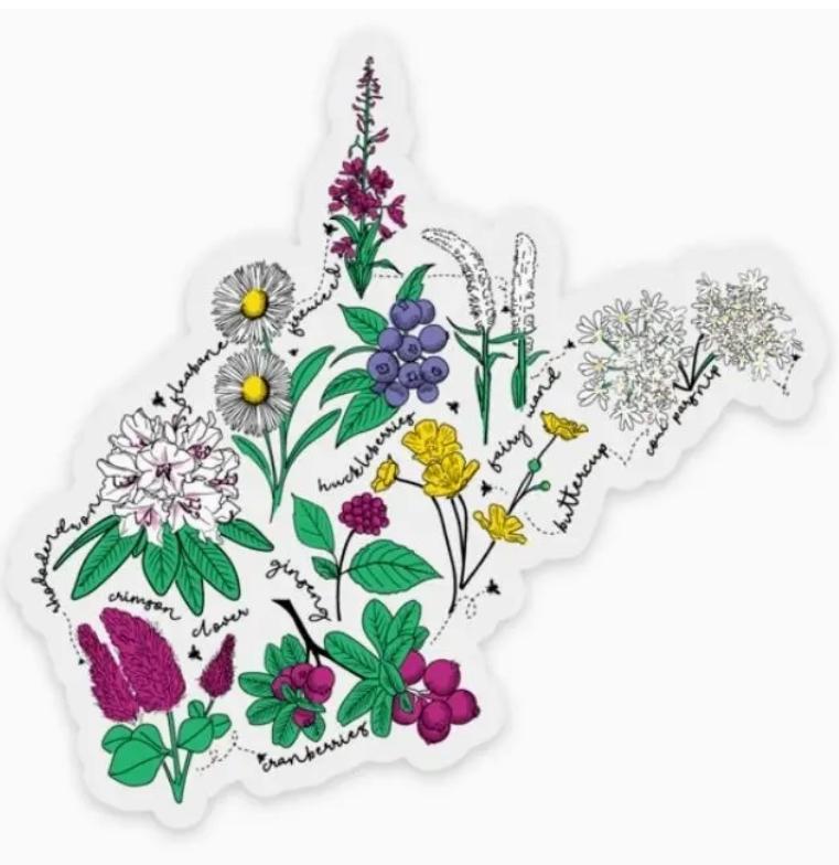 Wildflowers Sticker