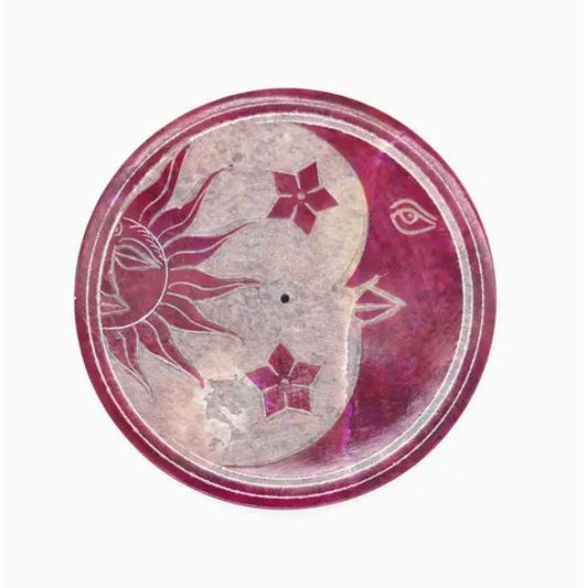 Soapstone Incense Burner - Celestial