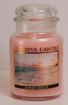 A Cheerful Giver Candle Sunset Beach Candle (24oz)