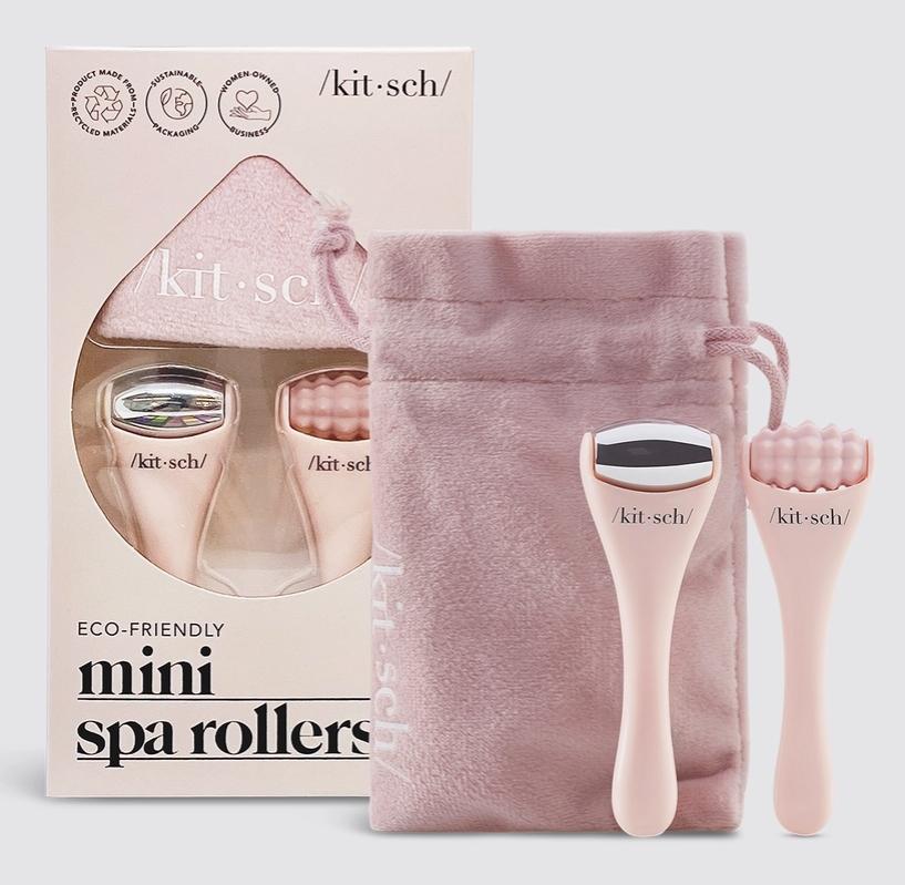 KITSCH Mini Spa Rollers 2pc Set