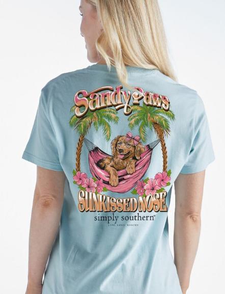 Simply Southern Short Sleeve Paws Tee