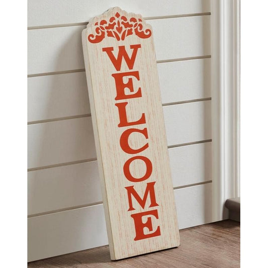 Welcome Wall Sign Harvest Color