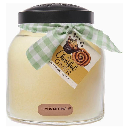 A Cheerful Giver Candle Lemon Meringue Candle (34oz)