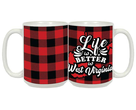 Life Is Better In West Virginia Mug