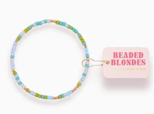 Beaded Blondes Capri Sprinkle Bracelet