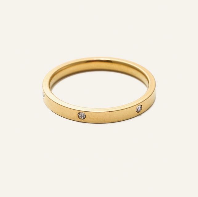 Skinny Corinne Ring- Gold