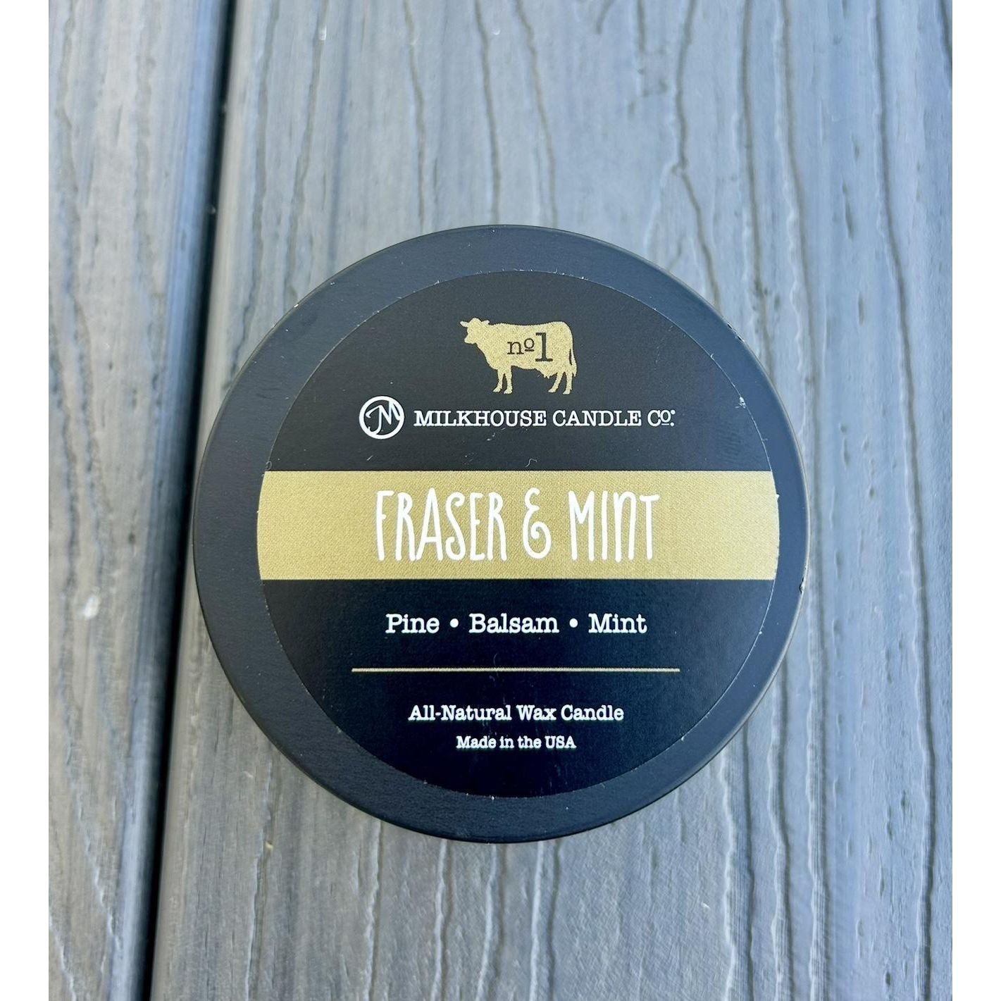 Milkhouse Candles Fraser & Mint (3.75oz)