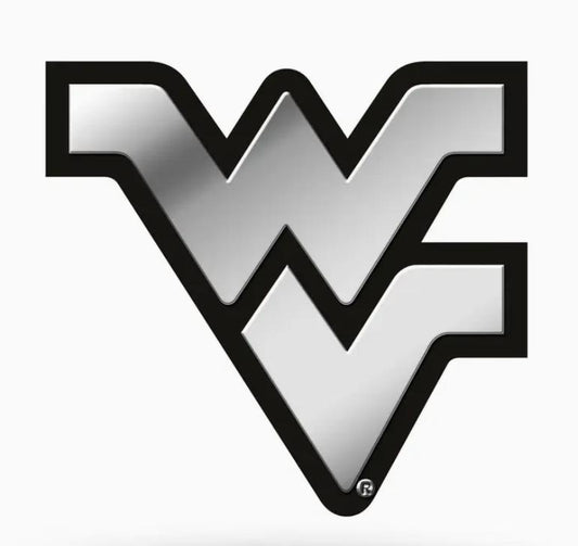 West Virginia Chrome Auto Emblem