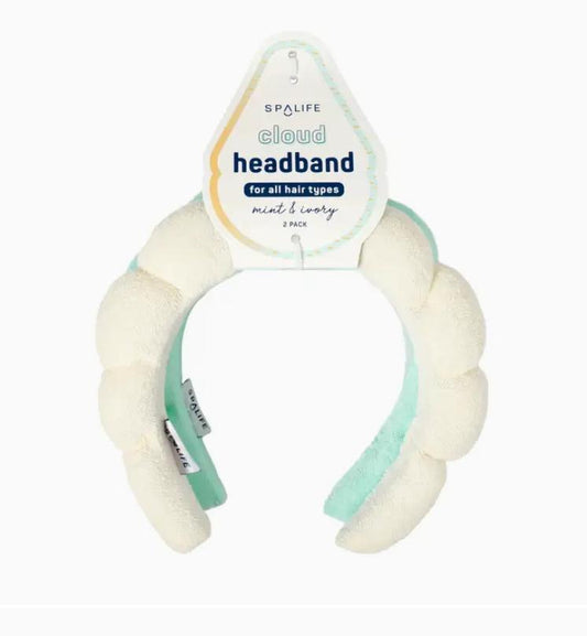 Bubble Skincare Headband For All Hair Types - 2 Pack
