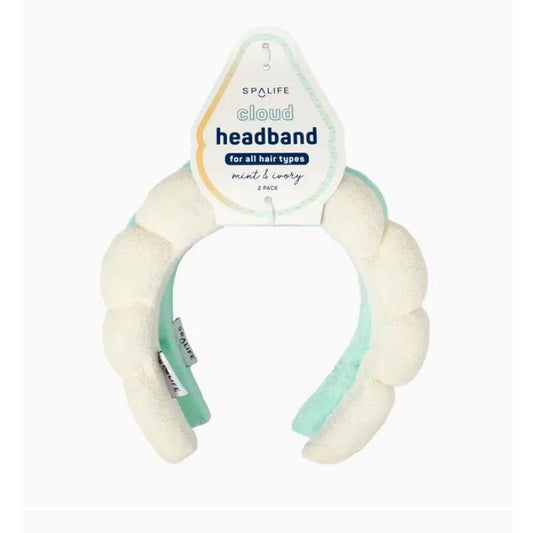 Bubble Skincare Headband For All Hair Types - 2 Pack