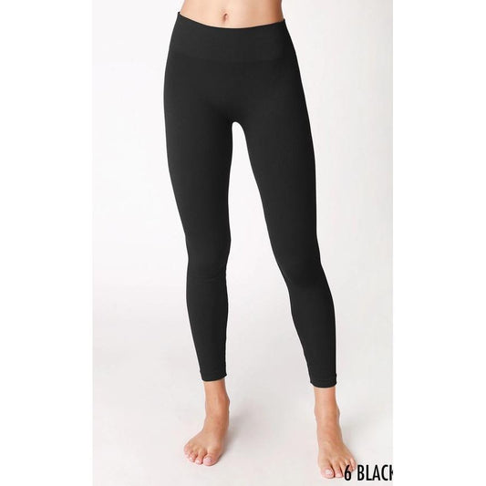 Ribbed High Waist Leggings ONE SIZE