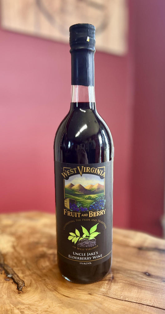 West Virginia Fruit & Berry Wine (Uncle Jakes Elderberry)