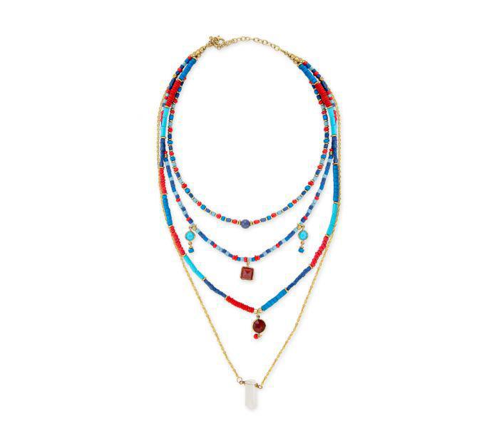 Myra Color Delights & Dreams Tiered Necklace (S-7638)