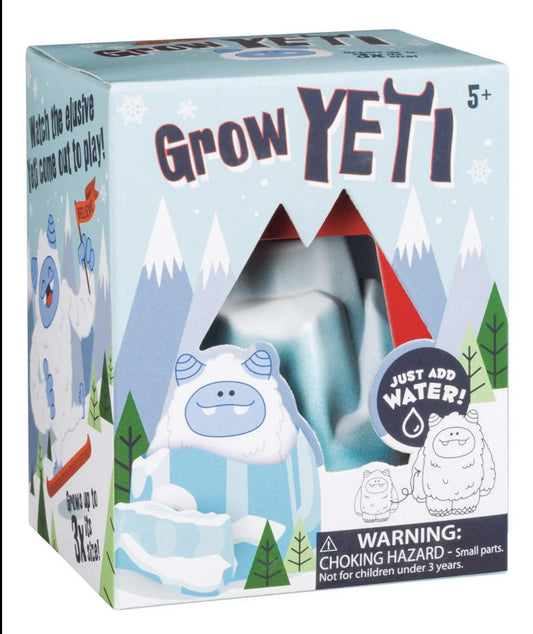 Hatchin' Grow Yeti, Just Add Water