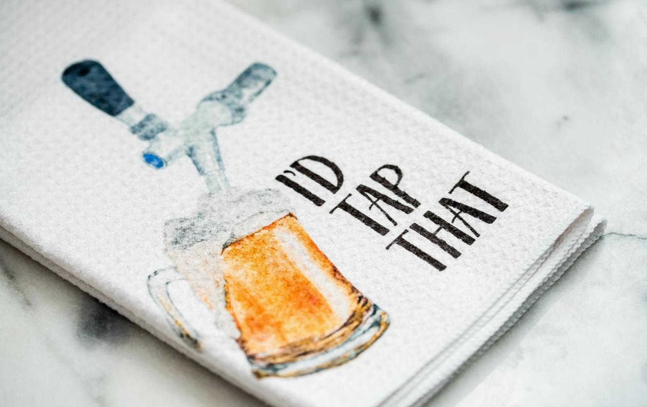 Beer Funny Kitchen Towels