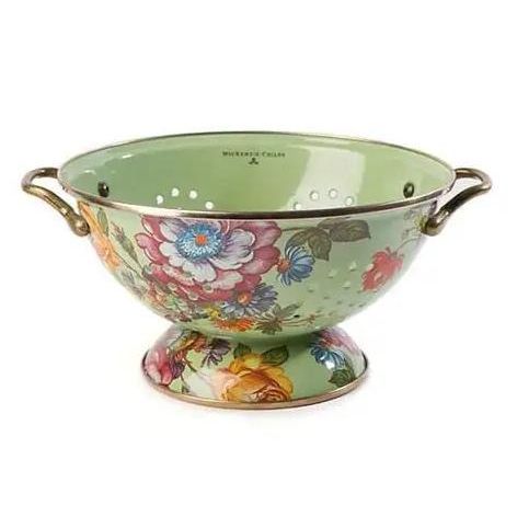 Mackenzie Childs Flower Market Demi Colander
