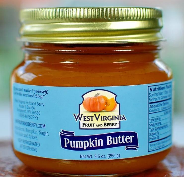 West Virginia Fruit & Berry Pumpkin Butter