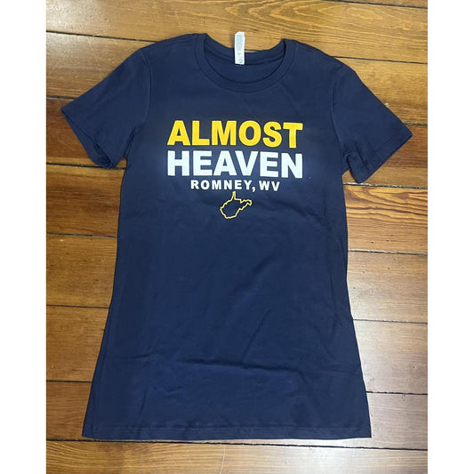 Almost Heaven Short Sleeve Tee (Romney, WV) Woman's Fit