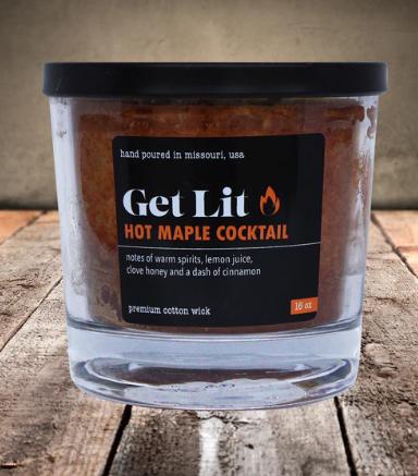 Get Lit Hot Maple Cocktail Candle