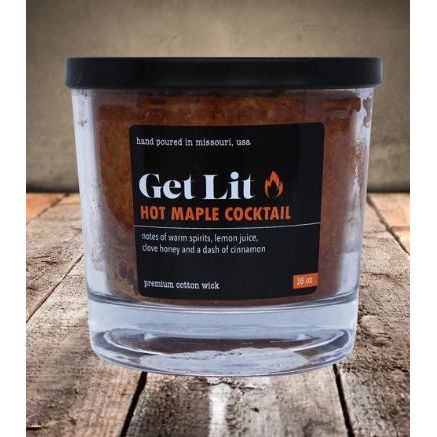 Get Lit Hot Maple Cocktail Candle