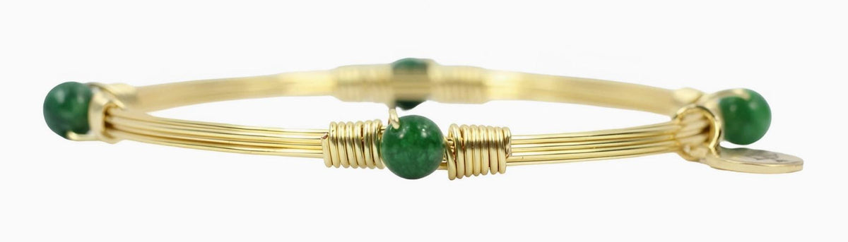 The Morgan Bangle - Green