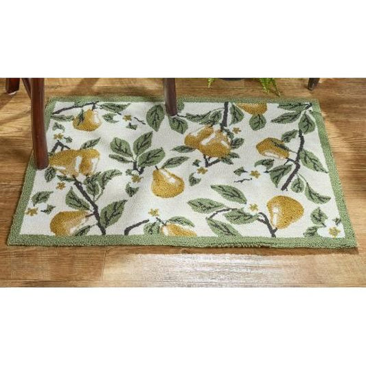 Park Design Golden Pear Hooked Rug 24" X 36"